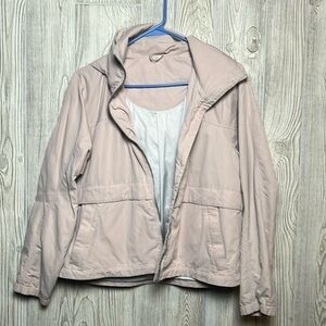 Women’s Lululemon Hood Lite Jacket Pink Clay No Zipper Size 6